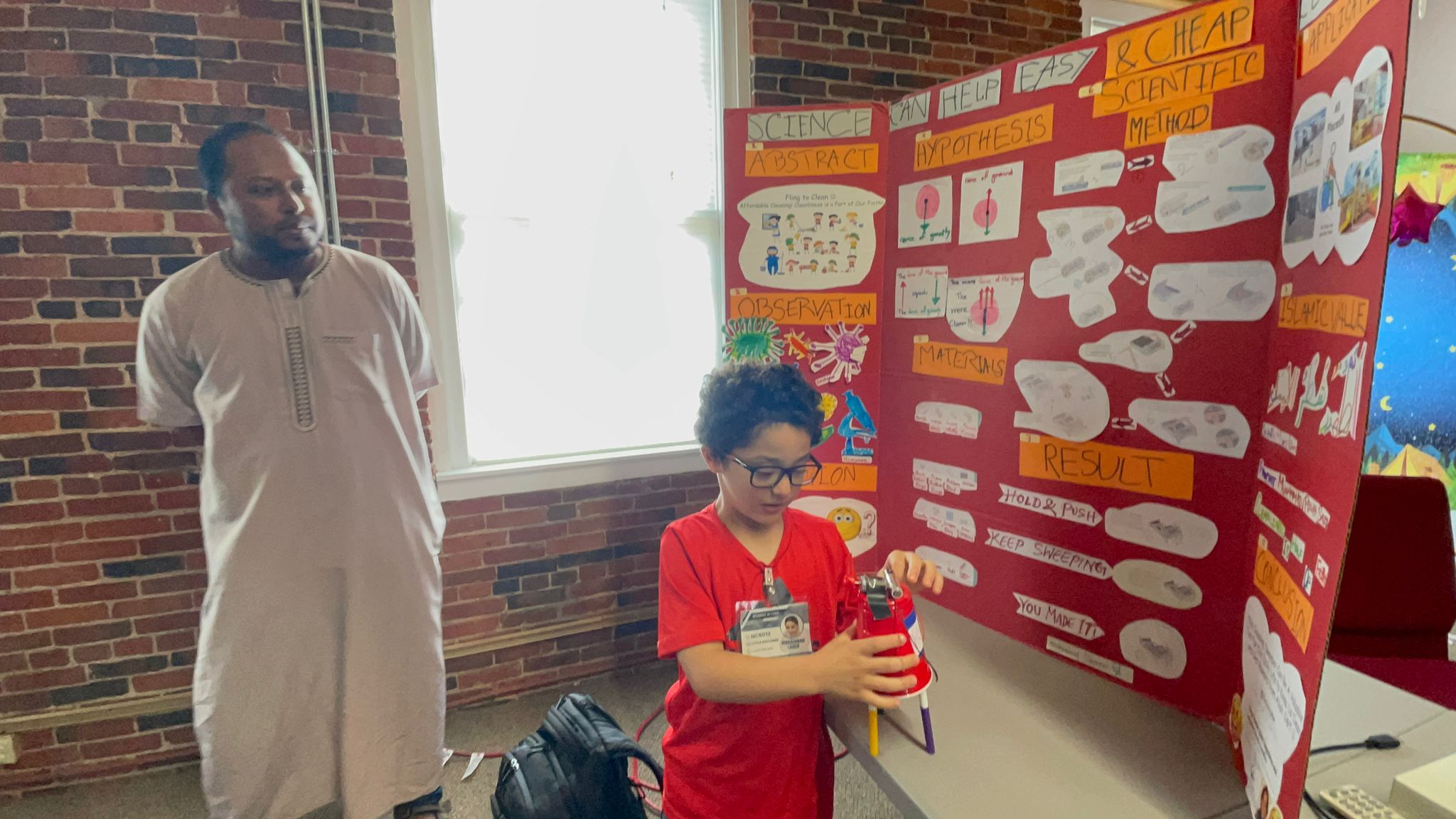 Children in study circle